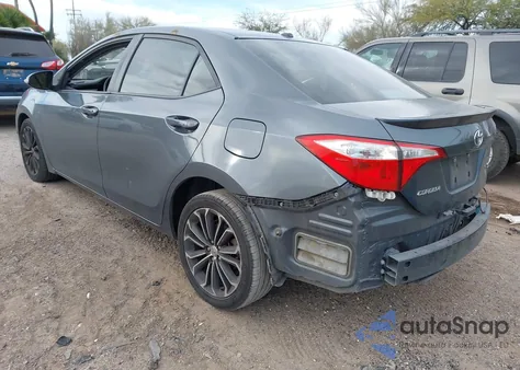 2014 Toyota Corolla S Plus z USA, uszkodzony, nr VIN 5YFBURHE7EP006182
